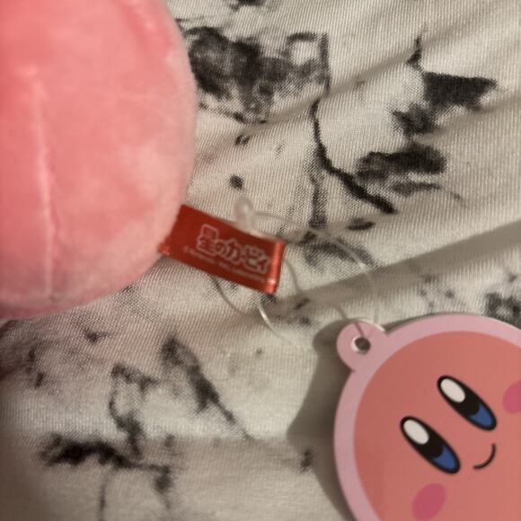 Kirby Star Face Mini Plush Mascot - Amusement Handheld Size NEW - Picture 6 of 6